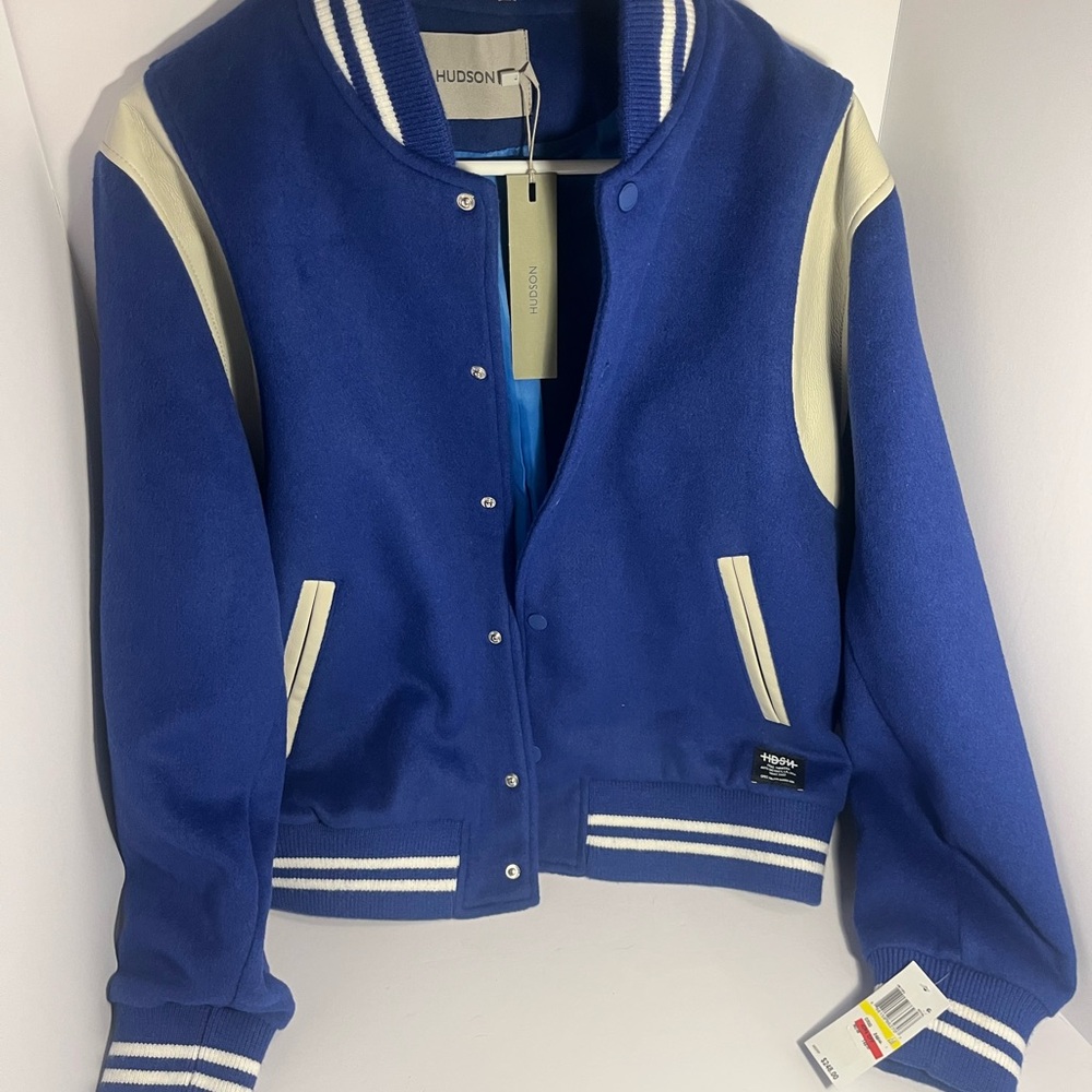 Hudson Jeans Varsity Jacket NWT $248